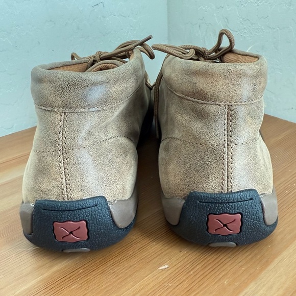NEW TWISTED X Brown Leather Chukka Driving Moc Men’s Size 13M - Picture 9 of 12